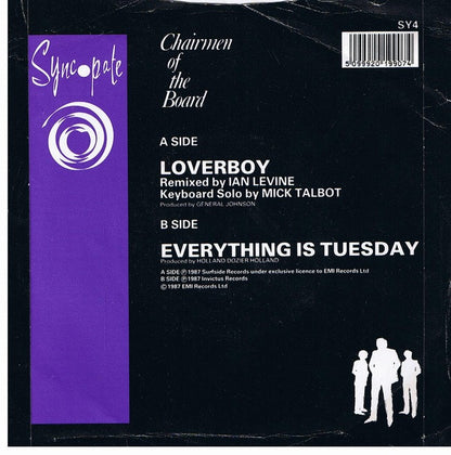 Chairmen Of The Board Featuring General Johnson : Loverboy (7")