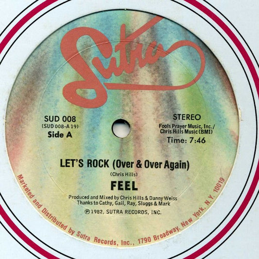 Feel (3) : Let's Rock (Over & Over Again) (12")