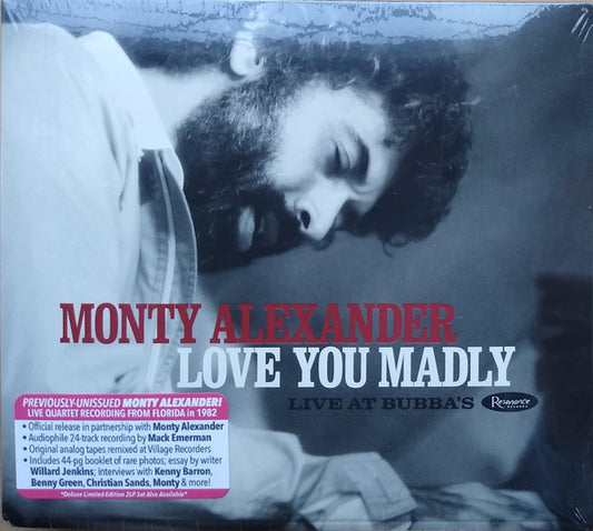 Monty Alexander : Love You Madly: Live At  Bubba's (2xCD, Album)