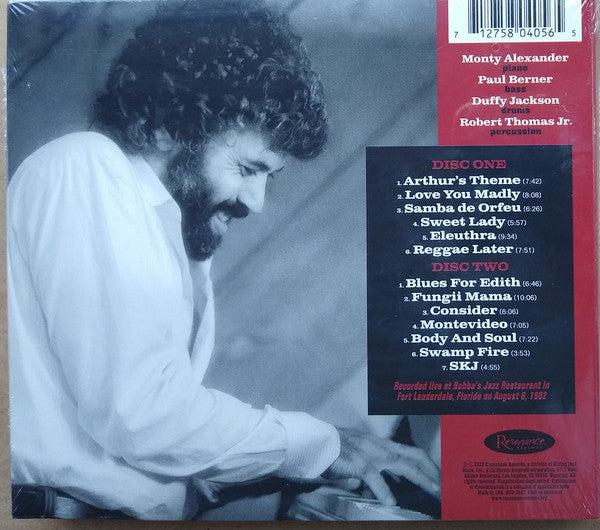 Monty Alexander : Love You Madly: Live At  Bubba's (2xCD, Album)
