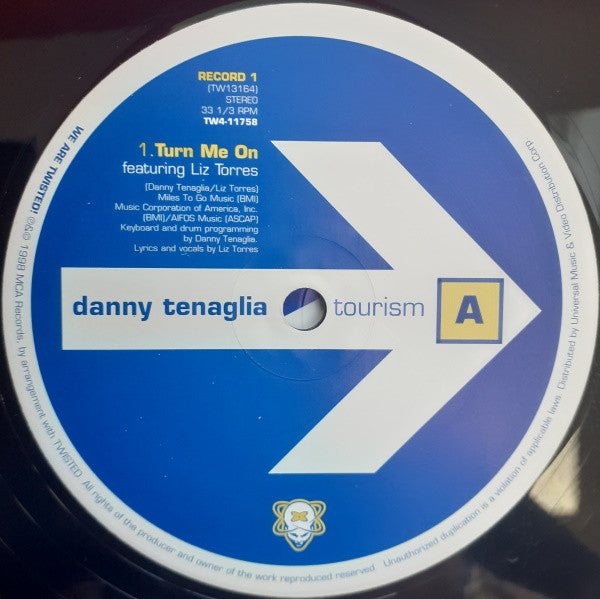 Danny Tenaglia : Tourism (4x12", Album)