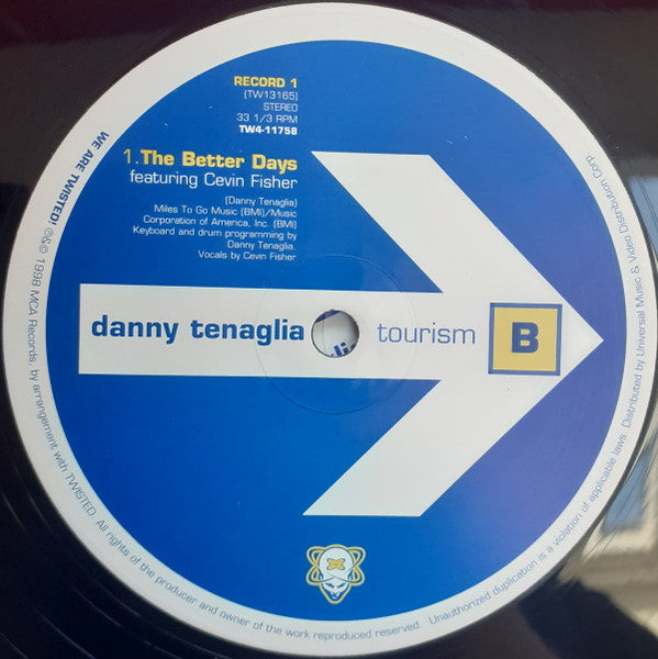 Danny Tenaglia : Tourism (4x12", Album)