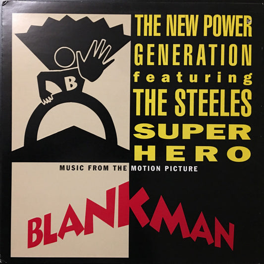 The New Power Generation Featuring The Steeles : Super Hero (12", Maxi)