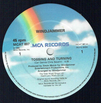 Windjammer : Tossing And Turning (12", Sho)