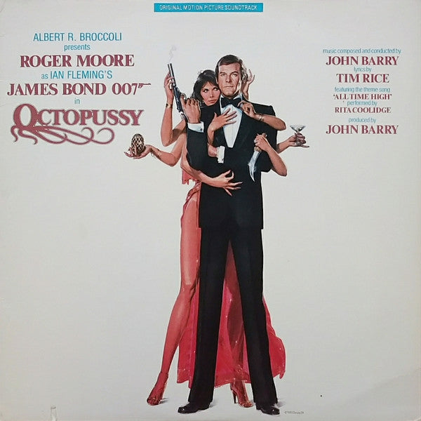 John Barry : Octopussy (Original Motion Picture Soundtrack) (LP, Album, R -)