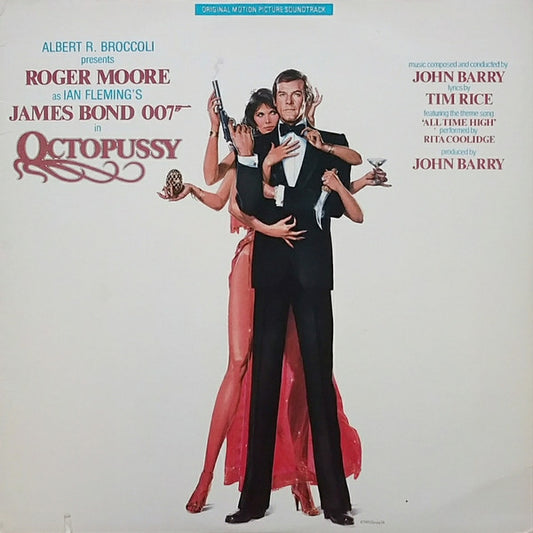 John Barry : Octopussy (Original Motion Picture Soundtrack) (LP, Album, R -)