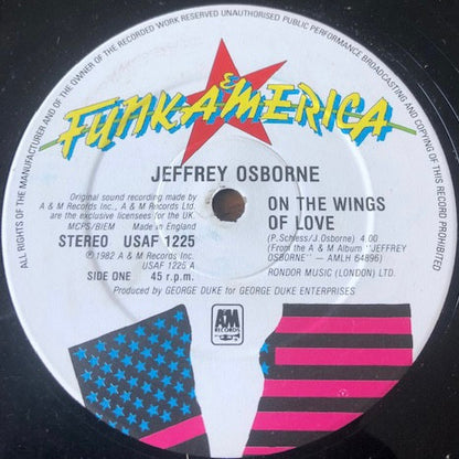 Jeffrey Osborne : On The Wings Of Love (12")