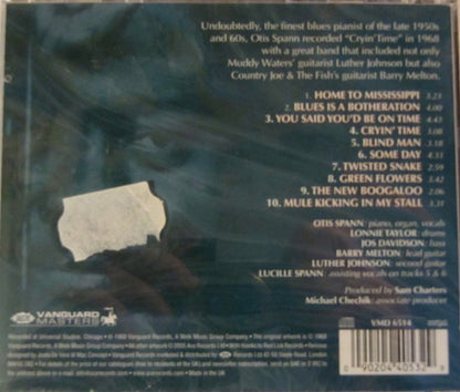 Otis Spann : Cryin' Time (CD, Album)