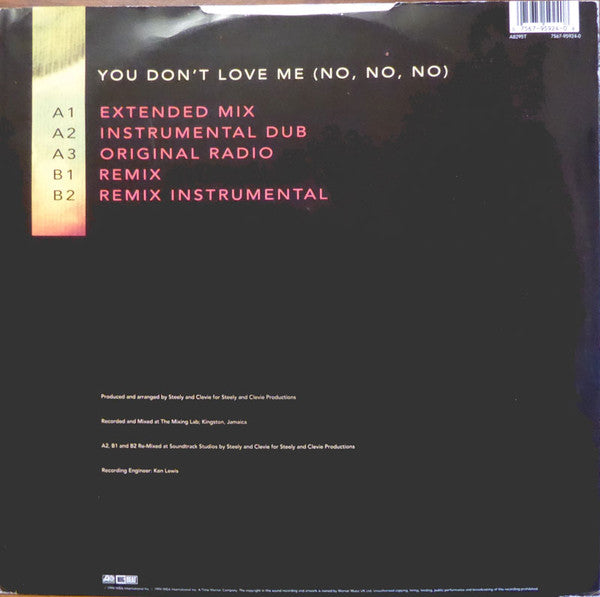 Dawn Penn : You Don't Love Me (No, No, No) (12", Single)