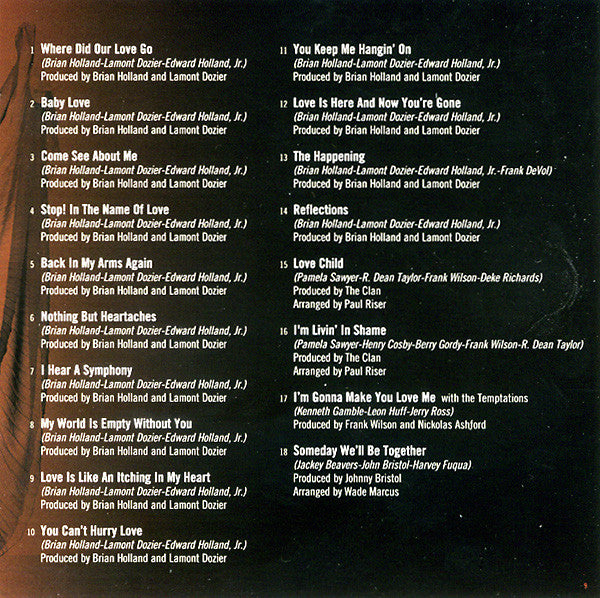 The Supremes : The Definitive Collection (CD, Comp)