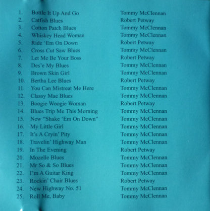 Tommy McClennan & Robert Petway : Cotton Pickin' Blues (CD, Comp)