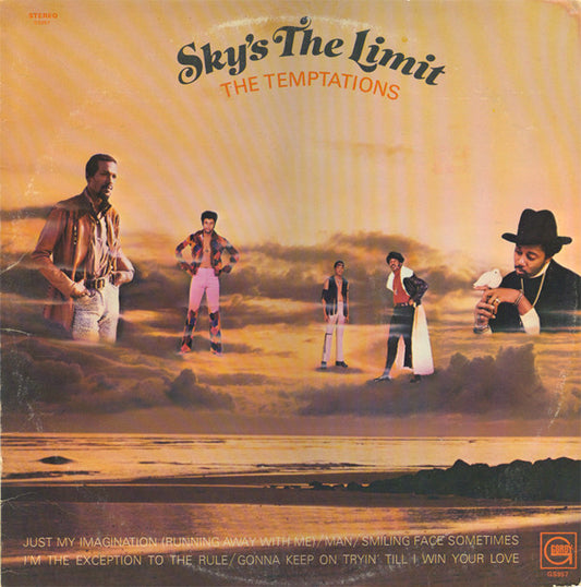 The Temptations : Sky's The Limit (LP, Album)