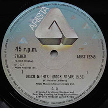 GQ : Disco Nights-(Rock Freak) (12", Single)