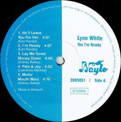 Lynn White : Yes I'm Ready (LP, Album)