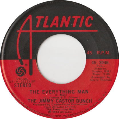 The Jimmy Castor Bunch : The Everything Man (E-Man) (7", Single, SP )