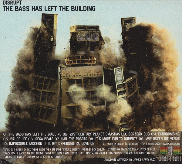 Disrupt (2) : The Bass Has Left The Building (CD, Album)