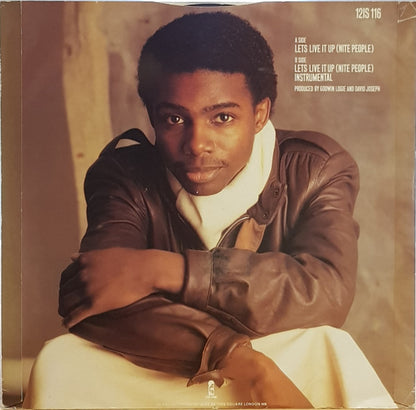 David Joseph : Let's Live It Up (Nite People) (12", Single)