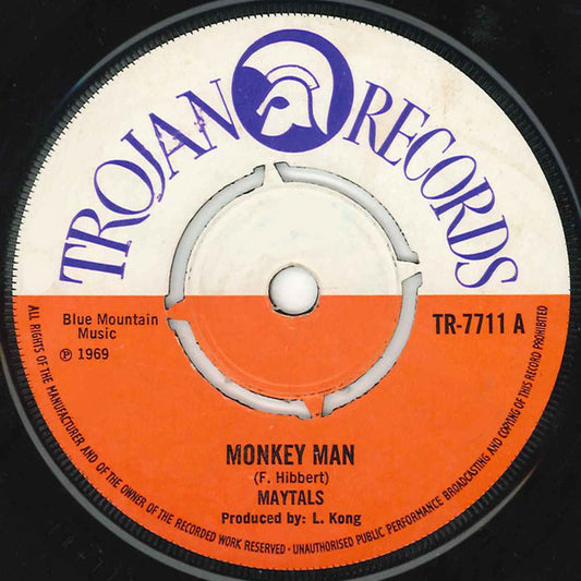 The Maytals : Monkey Man (7", Single, 4-P)