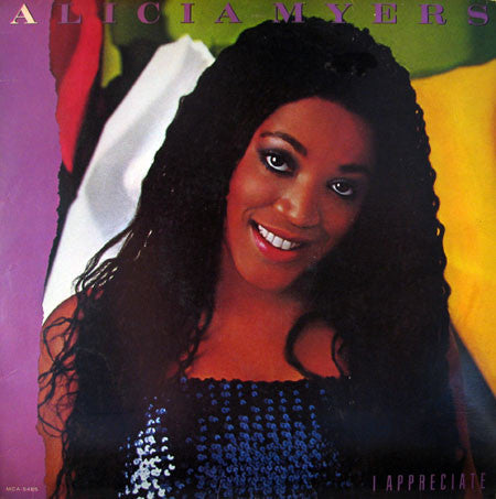 Alicia Myers : I Appreciate (LP, Album)