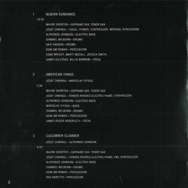 Weather Report : Mysterious Traveller (CD, Album, RE, RM, DSD)