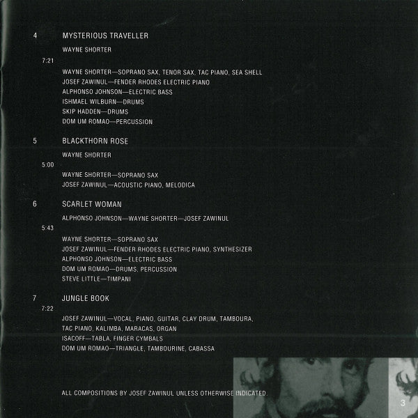 Weather Report : Mysterious Traveller (CD, Album, RE, RM, DSD)