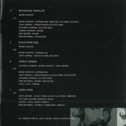 Weather Report : Mysterious Traveller (CD, Album, RE, RM, DSD)