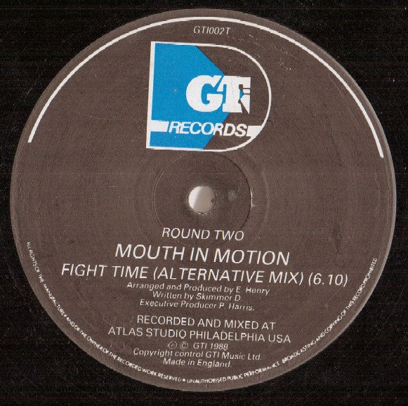 Mouth In Motion : Fight Time (12")