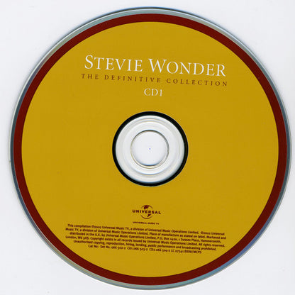 Stevie Wonder : The Definitive Collection (2xCD, Comp)