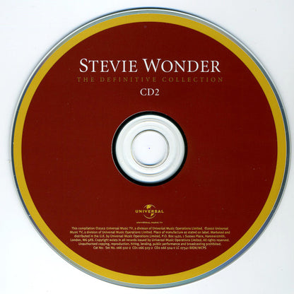 Stevie Wonder : The Definitive Collection (2xCD, Comp)