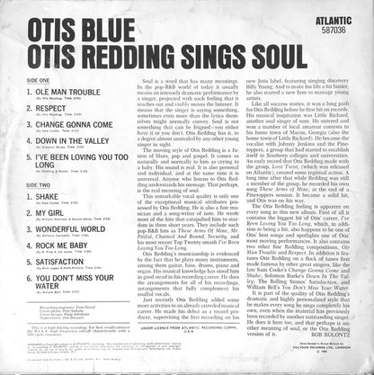 Otis Redding : Otis Blue / Otis Redding Sings Soul (LP, Album, Mono, RE)