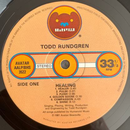 Todd Rundgren : Healing (LP, Album)