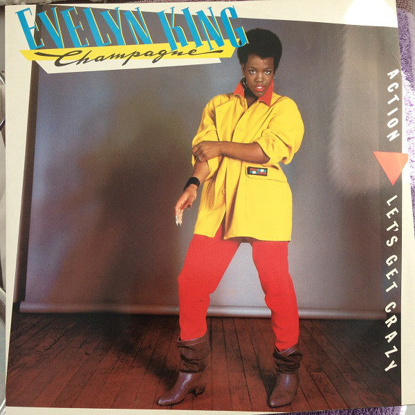 Evelyn King : Action / Let's Get Crazy (12")