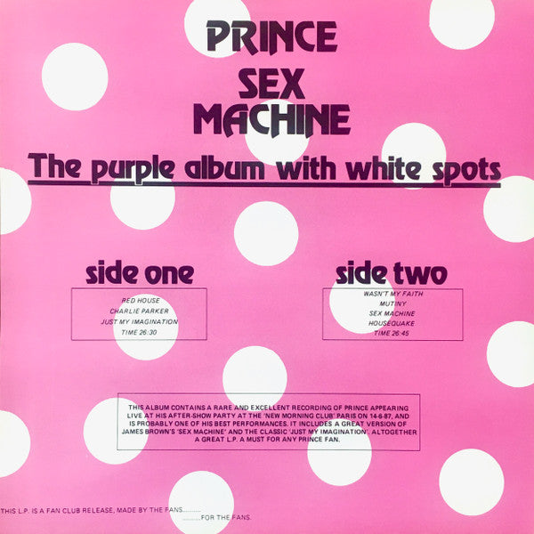 Prince : Sex Machine (LP, Unofficial, W/Lbl)