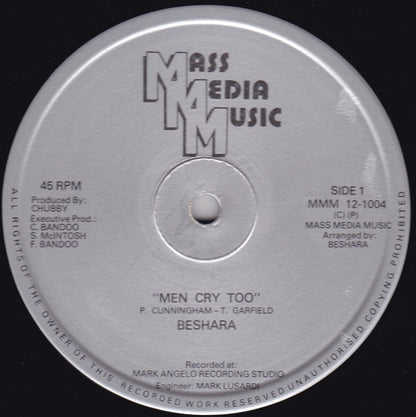 Beshara : Men Cry Too / Man-A-Reason (12")