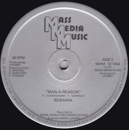 Beshara : Men Cry Too / Man-A-Reason (12")
