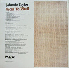 Johnnie Taylor : Wall To Wall (LP, Album)