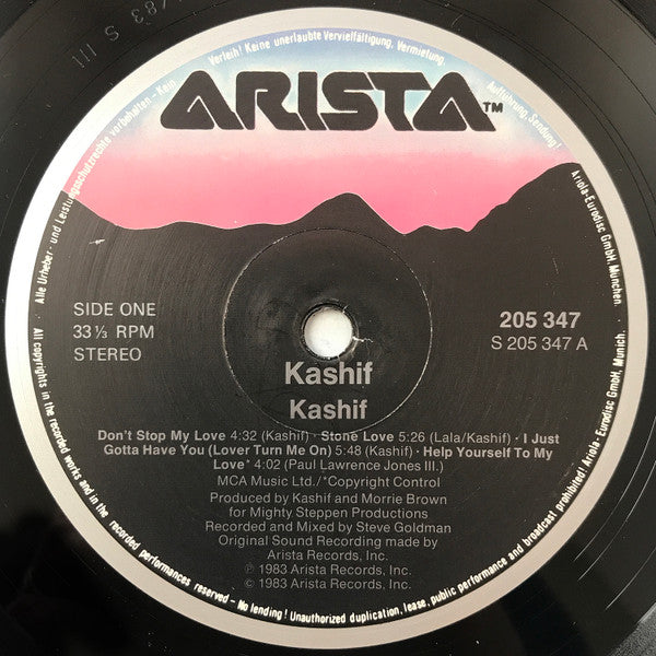 Kashif : Kashif (LP, Album, RE)