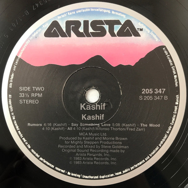 Kashif : Kashif (LP, Album, RE)