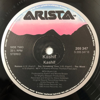 Kashif : Kashif (LP, Album, RE)