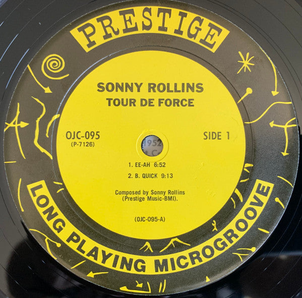 Sonny Rollins : Tour De Force (LP, Album, RE)