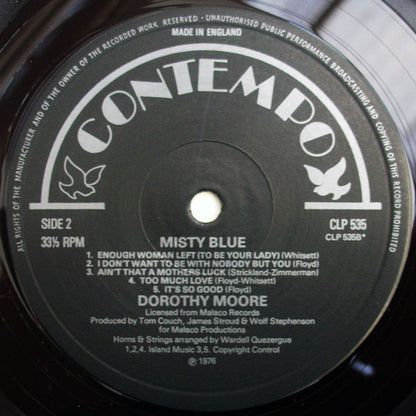 Dorothy Moore : Misty Blue (LP, Album)