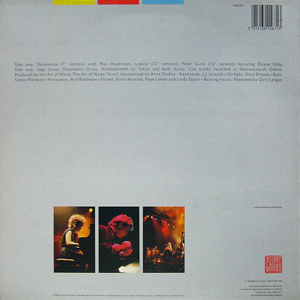 The Art Of Noise : In Visible Silence / Re-Works Of Art Of Noise (LP, Album + LP, Comp)