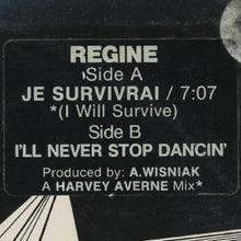 Régine : Je Survivrai = I Will Survive (12", Single)