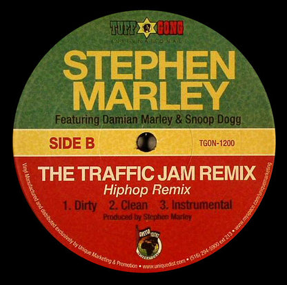 Stephen Marley ft. Damian Marley & Snoop Dogg : The Traffic Jam Remix (12")