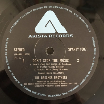 The Brecker Brothers : Don't Stop The Music (LP, Album)