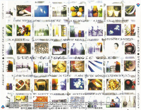 Angie Giles : Stone Prayers (CD, Album)