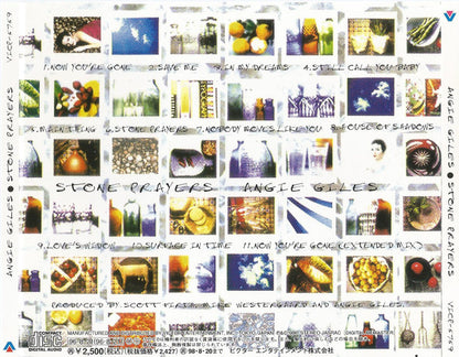 Angie Giles : Stone Prayers (CD, Album)