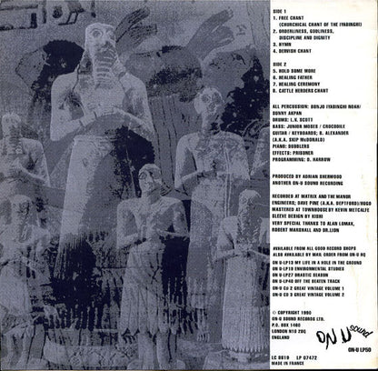 African Head Charge : Songs Of Praise (LP, Album)