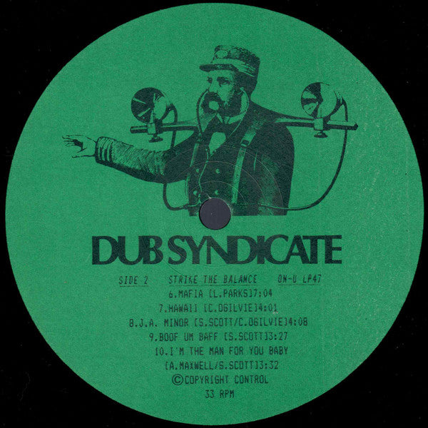 Dub Syndicate : Strike The Balance (LP, Album)