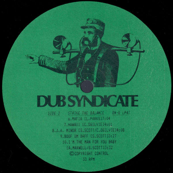 Dub Syndicate : Strike The Balance (LP, Album)